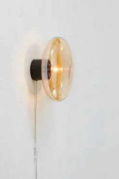 LOCUS Ceiling/Wall 1L Amber/Black (108539) Markslojd
