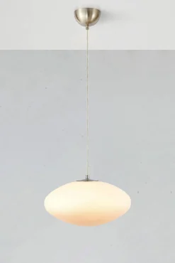 LOCUS Pendant 1L White/Steel (108437) Markslojd