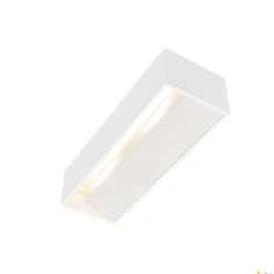 LOGS IN L lampa naścienna LED, wewnętrzna, kolor biały, 3000K, funkcja ściemniania TRIAC (1002844) - SLV