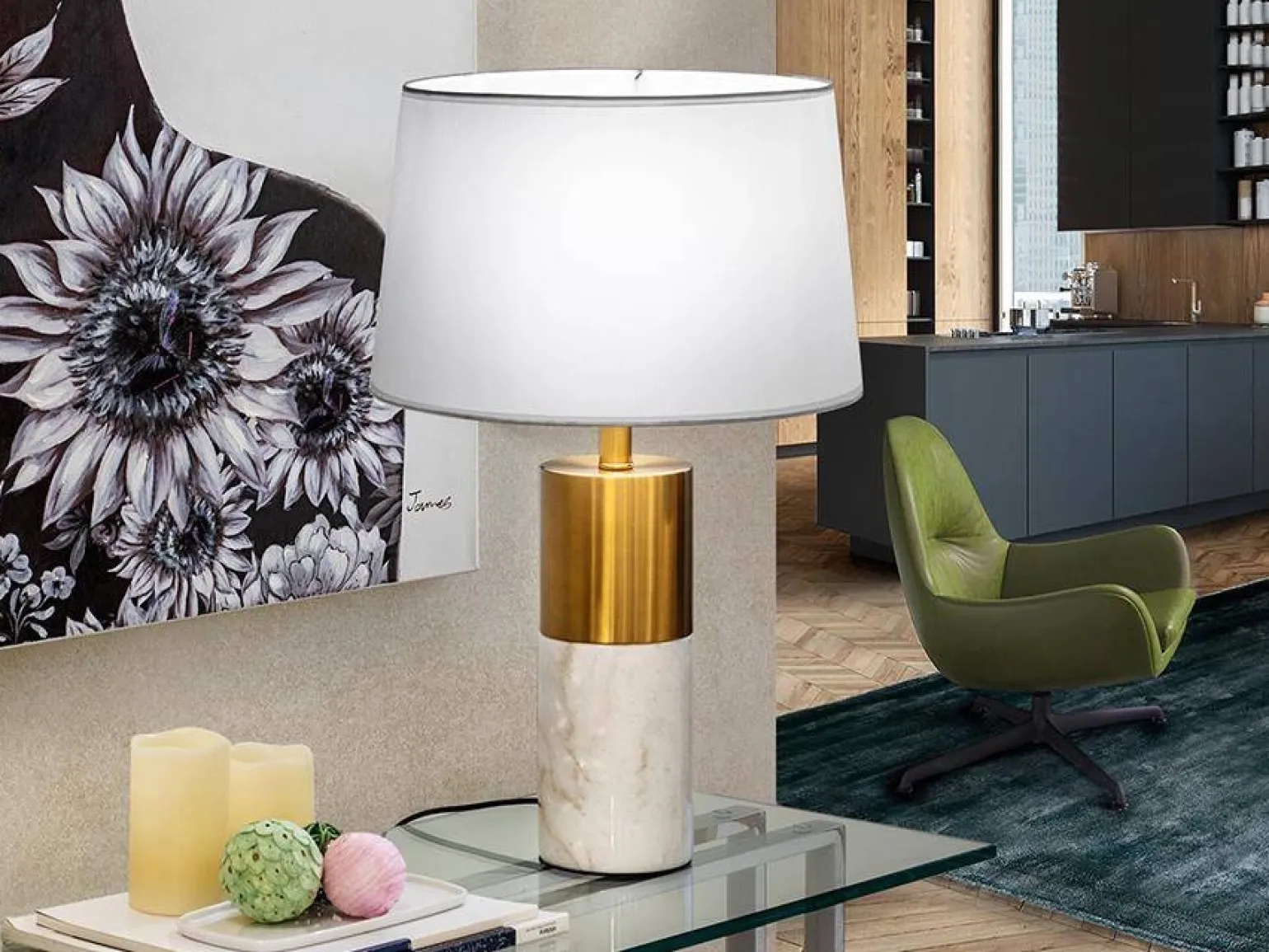 Lucian lampa stołowa (788397) - Schuller