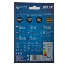 LUMI Barwa Zimma 6500K 12V z czujnikiem ruchu (EKS3058) - Eko-Light