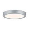 Lunar LED Panel 3000K 300mm 17W Chrom Mat Aluminium (PL70655) - PAULMANN