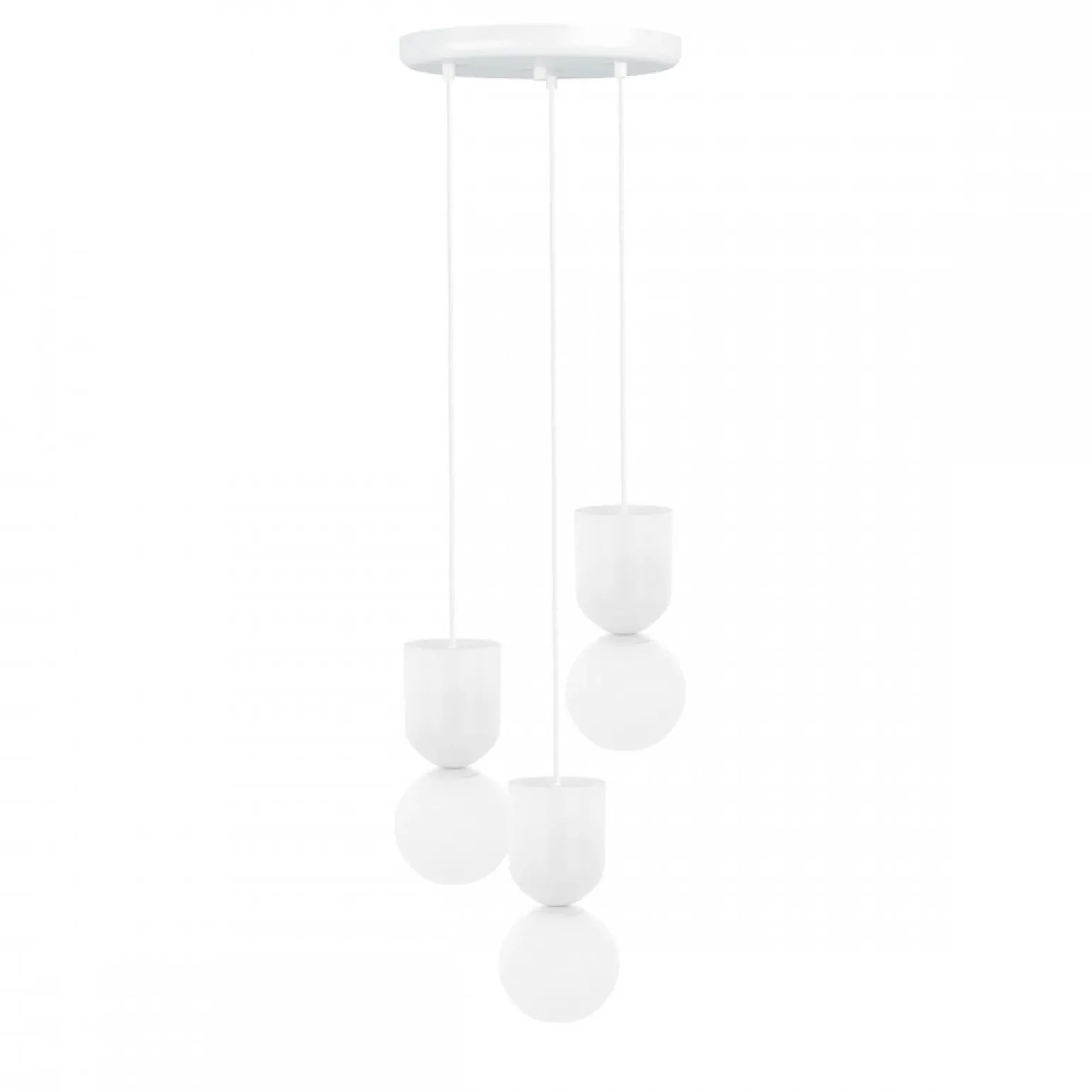 LUOTI 3P biała lampa wisząca / plafon (LUP311P3) - Ummo
