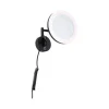 Lusterko kosmetyczne MASUA LED 4W 2700/4000/6500K +wyłącznik IP44 230V czarny matowy / metal (PL71149) - PAULMANN