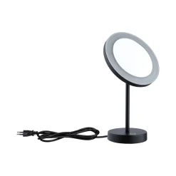 Lusterko kosmetyczne MASUA LED 4W 2700/4000/6500K +wyłącznik IP44 230V czarny matowy / metal (PL71151) - PAULMANN