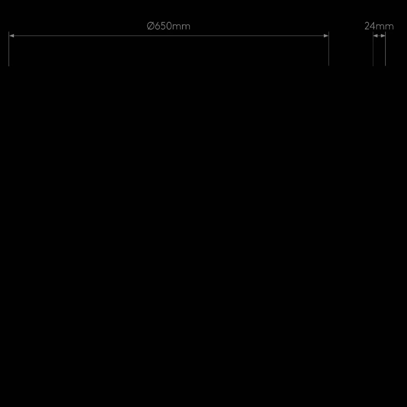 Lustro podświetlane Ascot 650 Round (1486001) - Astro Lighting