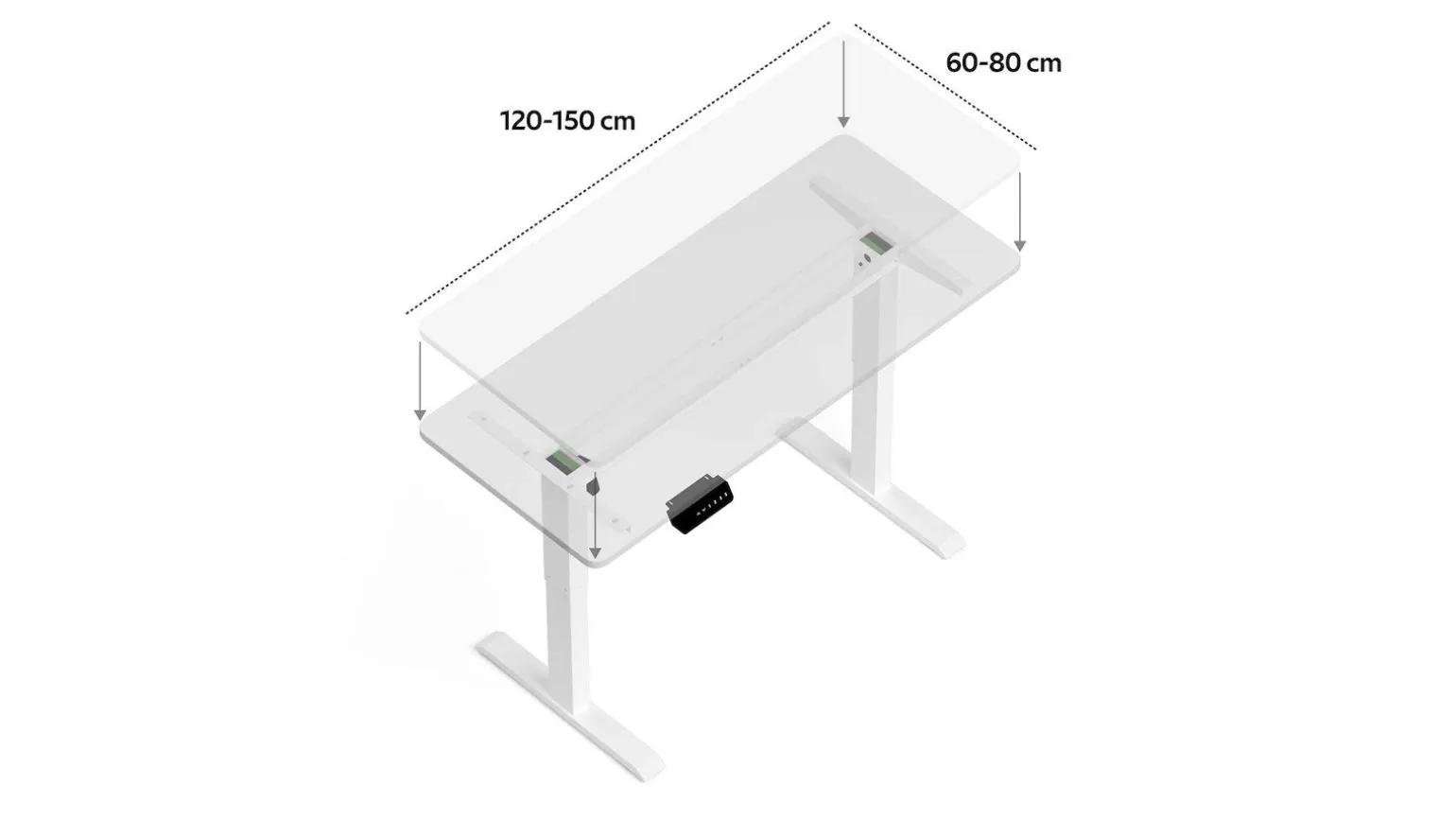 LVN System Stelaż Control Series Biały (LV0152) - LVN SYSTEM