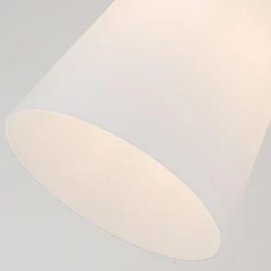 Mała lampa wisząca Staring - 1 źródło światła - Przecierane złoto (STARING-MP-DG-OPAL) - Elstead Lighting