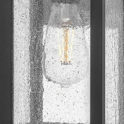 Mała latarnia naścienna Beacon Hill - 1 źródło światła - Czarna (HK-BEACON-HILL-S-MB) - Hinkley