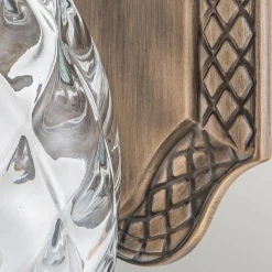 Mała latarnia naścienna Plantation - 1 źródło światła - Oksydowany brąz (HK-PLANTATION-S-BU) - Hinkley