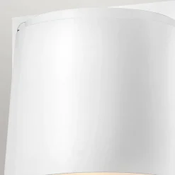 Mała latarnia naścienna Scout - 1 źródło światła - Satynowa biel (HK-SCOUT-WHT) - Hinkley