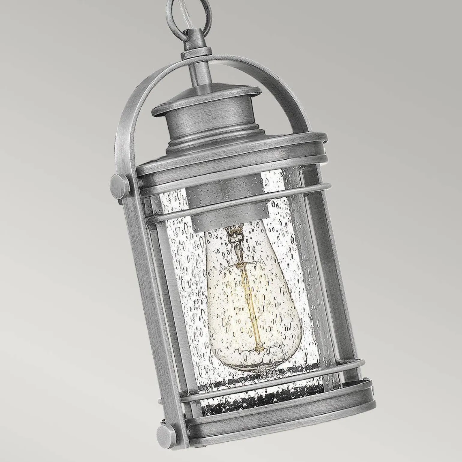 Mała latarnia wisząca Booker - 1 źródło światła (QN-BOOKER8-S-IA) - Quintiesse