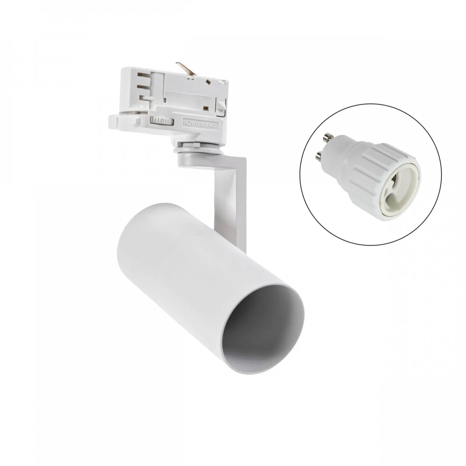 MADARA MINI II GU10 NA SZYNOPRZEWÓD 3F GU10 250V IP20 56,5x121x172mm BIAŁY (SLIP003008) - Spectrum LED