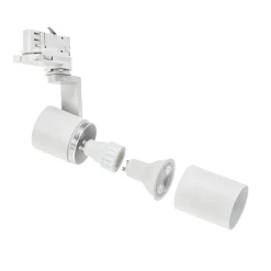 MADARA MINI II GU10 NA SZYNOPRZEWÓD 3F GU10 250V IP20 56,5x121x172mm BIAŁY (SLIP003008) - Spectrum LED