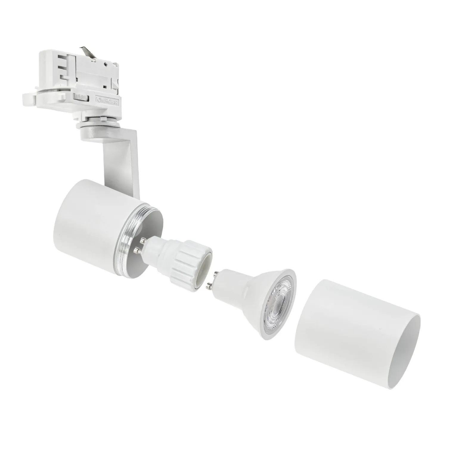 MADARA MINI II GU10 NA SZYNOPRZEWÓD 3F GU10 250V IP20 56,5x121x172mm BIAŁY (SLIP003008) - Spectrum LED