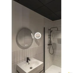 MAGANDA WL, wewnętrzna oprawa ścienna natynkowa LED, chrom, przełącznik CCT 2700/3000/4000 K (1004971) - SLV