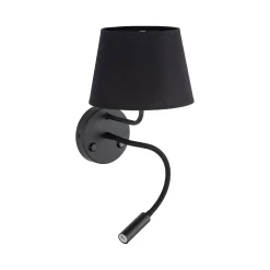 MAJA BLACK KINKIET (10081) - TK Lighting
