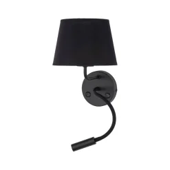 MAJA BLACK KINKIET (10081) - TK Lighting