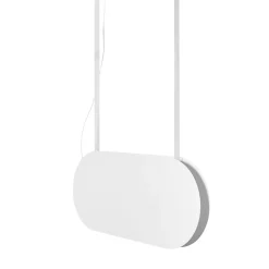 MALUMI A biała sufitowa lampa wisząca (MLA611P2) - Ummo