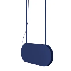 MALUMI A granatowa sufitowa lampa wisząca (MLA61313P2) - Ummo