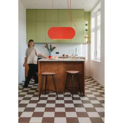 MALUMI A granatowa sufitowa lampa wisząca (MLA61313P2) - Ummo