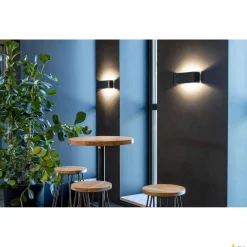 MANA, abażur, drewno, kolor szary/brązowy, D/W/G 29/9,5/7 cm (1000621) - SLV