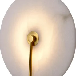 Marmurowy Kinkiet Cyntia 1xLED złoty (WL0115) - Yaskr