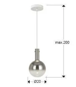 Matices lampa wisząca 1L (553739) - Schuller