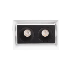 MAXLIGHT H180.06 RAMKA WPUSTOWA MODULAR, DO SKOMPLETOWANIA Z MODUŁEM HM180 I TRAFO HT180