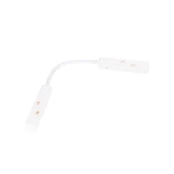 MAXLIGHT MA0020 Łączenie zasilania pomiędzy dwoma szynami, gdy użyty jest kątownik, kolor biały