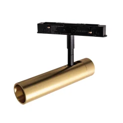 MAXLIGHT M0049D LAMPA MAGNETYCZNA ZŁOTA SYSTEM DALI 8W 578LM 3000K