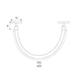 MAXLIGHT M0021N LAMPA MAGNETYCZNA SYSTEM ON/OFF 15W 1028LM 3000K