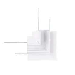 MAXLIGHT MT0025. Kątownik 90°. Montaż na sufit lub ścianę. Do szyn MT0023, MT0024