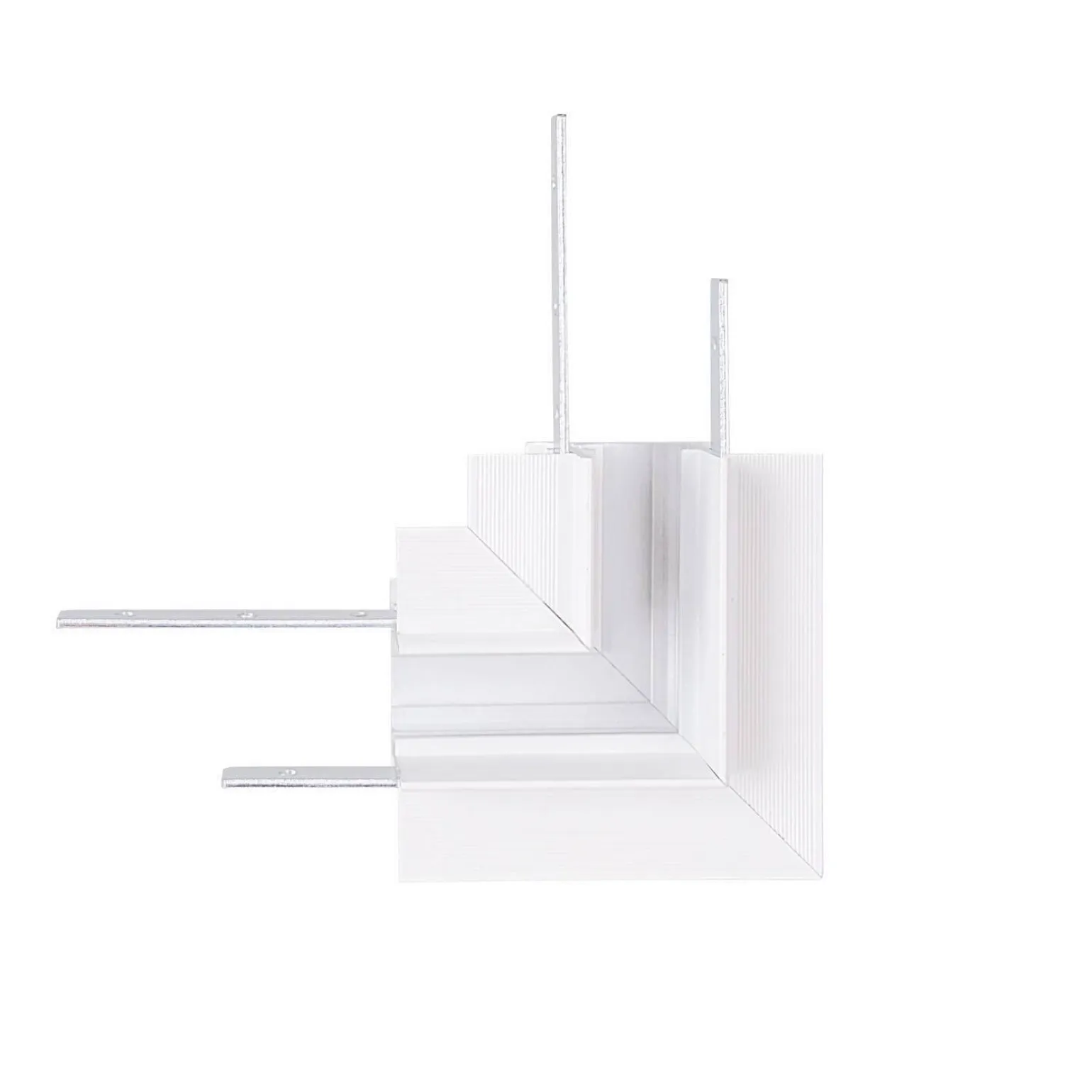 MAXLIGHT MT0025. Kątownik 90°. Montaż na sufit lub ścianę. Do szyn MT0023, MT0024