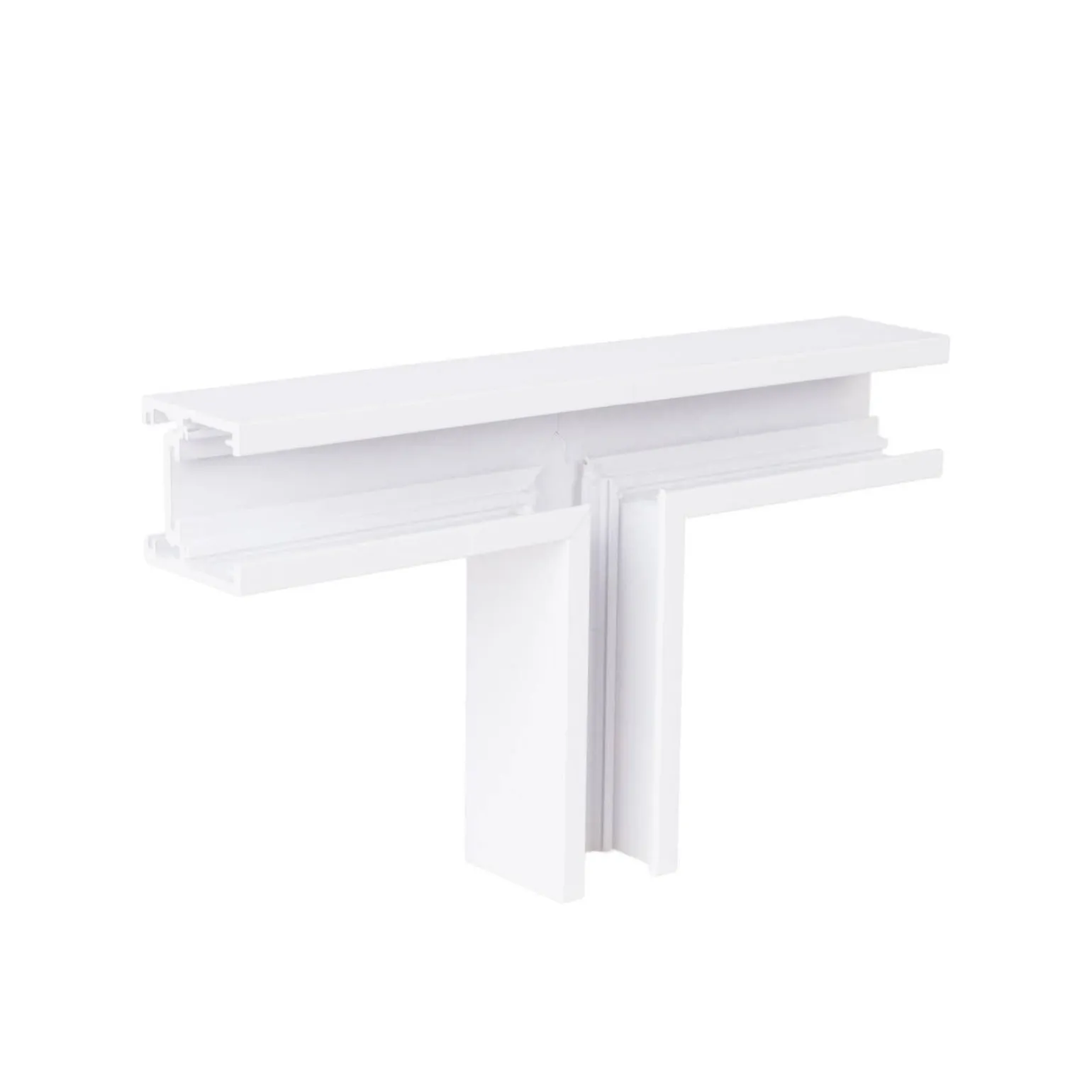 MAXLIGHT MT0034. Łącznik T do szyn podtynkowych. Montaż na sufit lub ścianę. Do szyn MT0023, MT0024