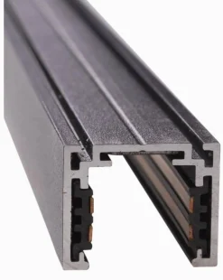 MAXLIGHT MT0012 SZYNA MAGNETYCZNA PŁYTKA, NATYNKOWA, 2 METRY, CZARNA