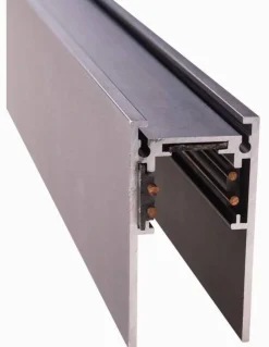 MAXLIGHT MT0001 SZYNA MAGNETYCZNA GŁĘBOKA, NATYNKOWA, 1 METR, CZARNA