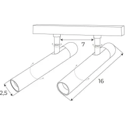 MAXLIGHT M0048Z REFLEKTOR MAGNETYCZNY BIAŁY PODWÓJNY SYSTEM ZIGBEE 10W 666LM 2700/5000K