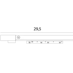 MAXLIGHT NA0006 Szynoprzewód MICRO11 zasilacz doszynowy 100W