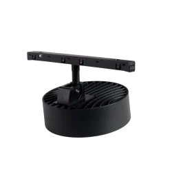 MAXLIGHT N0011N plafon MICRO11 12W Czarny okrągły 3000K On-Off