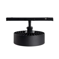 MAXLIGHT N0012N raster MICRO11 12W Czarny okrągły 3000K On-Off