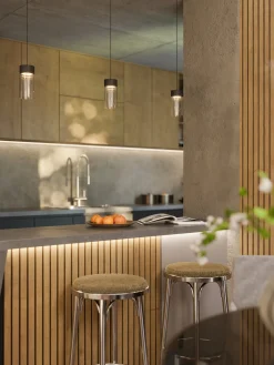 MAXLIGHT P0640 LAMPA WISZĄCA FUSION CZARNA