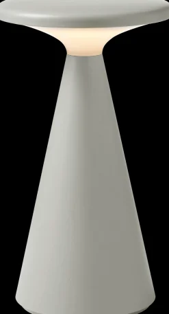 MAXLIGHT T0064 LAMPA STOŁOWA FUNGHI SZARA IP44