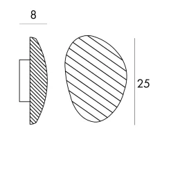 MAXLIGHT W0396 KINKIET NUVIA 7W