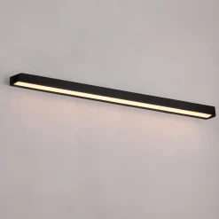 MAXLIGHT W0404D KINKIET TRIO 10W, CZARNY, IP44, 3000K