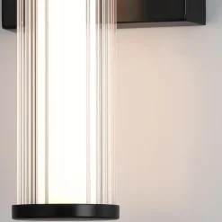 Mały kinkiet LED Fayton - Matowa czerń (QN-FAYTON-S-BK) - Quintiesse