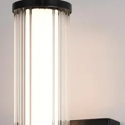 Mały kinkiet LED Fayton - Matowa czerń (QN-FAYTON-S-BK) - Quintiesse