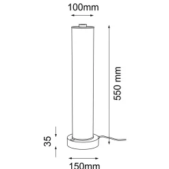 MEREZI G - lampa gabinetowa - mosiądz patyna mat - 3000K (2006) - ANTIGO