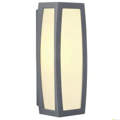 MERIDIAN BOX, lampa ścienna outdoor, TC-(D,H,T,Q)SE, IP54, antracytowa, maks. 20W (230045) - SLV