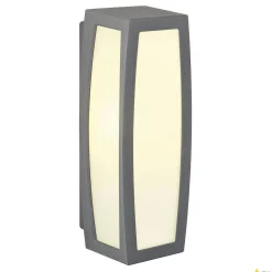 MERIDIAN BOX, lampa ścienna outdoor, TC-(D,H,T,Q)SE, IP54, antracytowa, maks. 20W (230045) - SLV